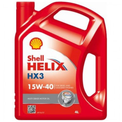 Olej silnikowy SHELL HELIX HX3 15W-40 SL CF 4L