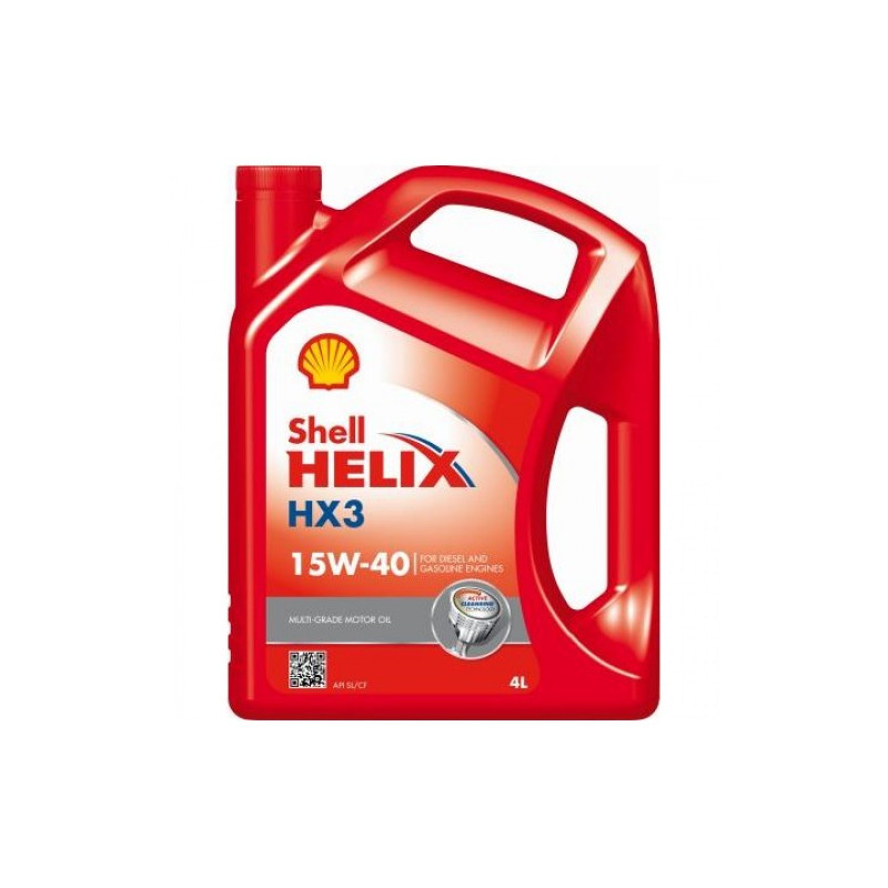 Olej silnikowy SHELL HELIX HX3 15W-40 SL CF 4L